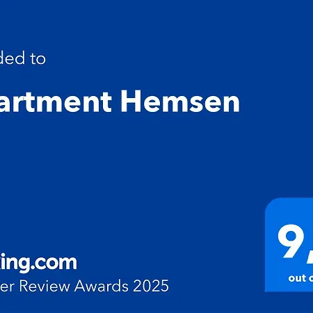 Hemsen Apartmán